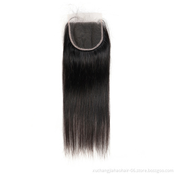 Woman's Romance High Quality 10A 12A 26 28 30 Iinches Wholesale Virgin Human Hair Bundles Large Stock Lace Closure Frontal